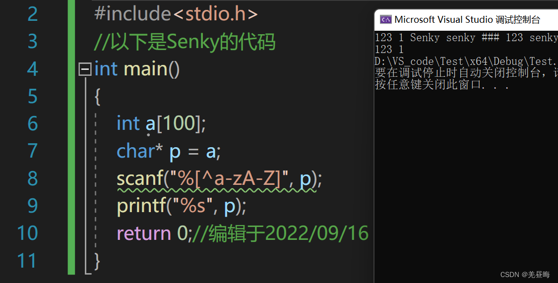 C语言——Scanf()的实用、高级用法_scanf高级用法 严长生-CSDN博客