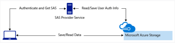 方案图：SAS 提供程序服务