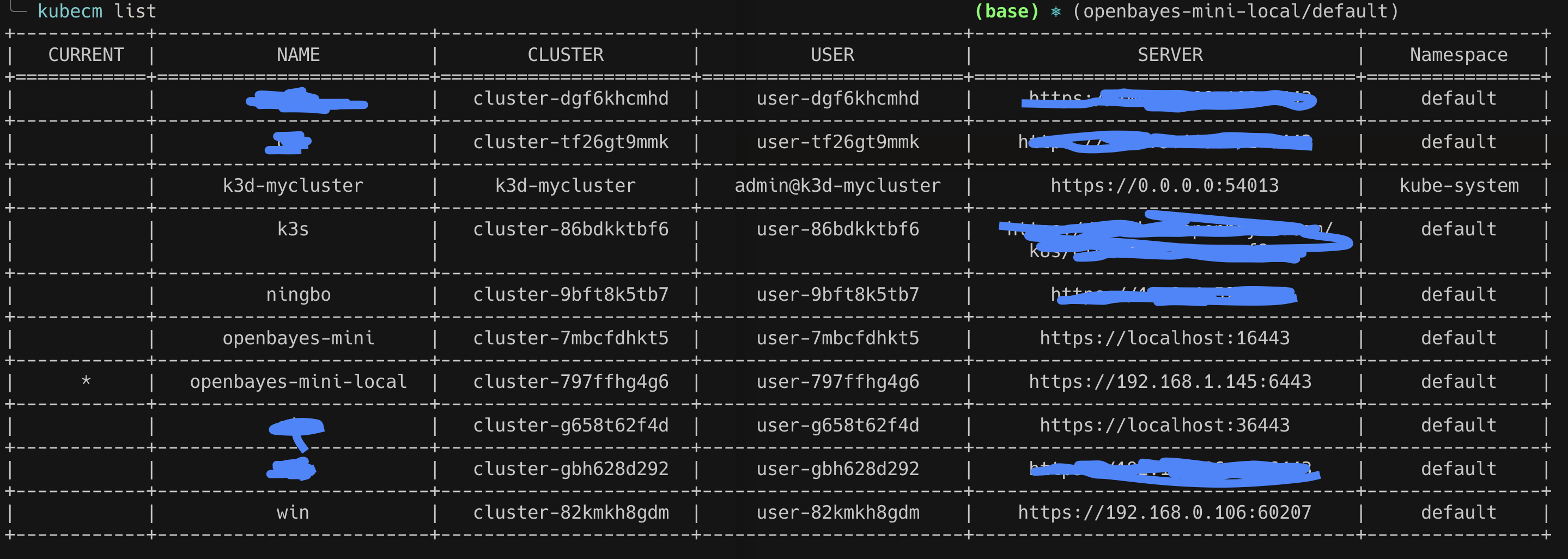 维护一大堆 kubeconfig 的一些实践