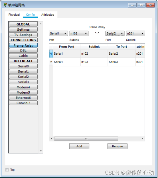 Packet Tracer--配置帧中继