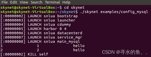 【从零开始学Skynet】基础篇（七）：Mysql数据库常用API