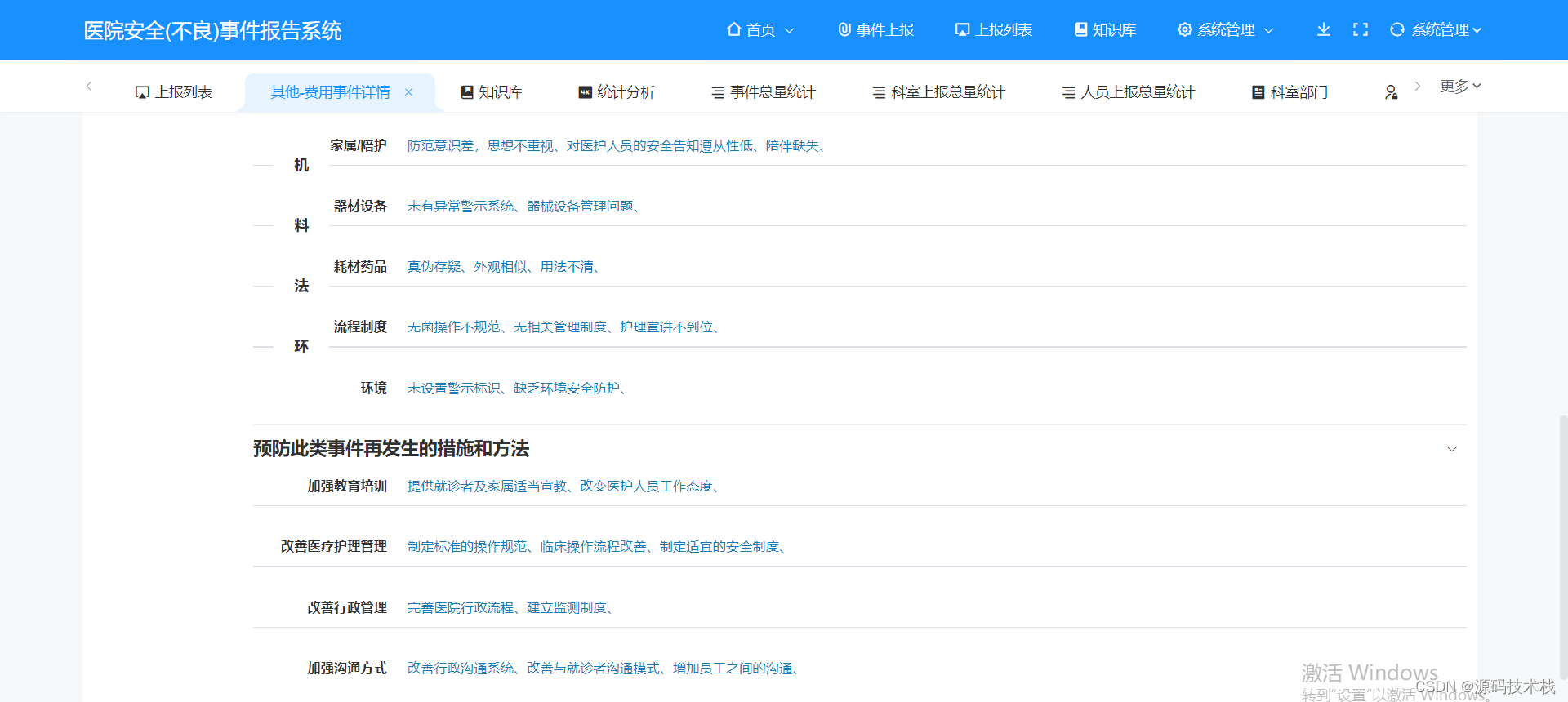 提升医院安全的关键利器——医院安全（不良）事件报告系统源码