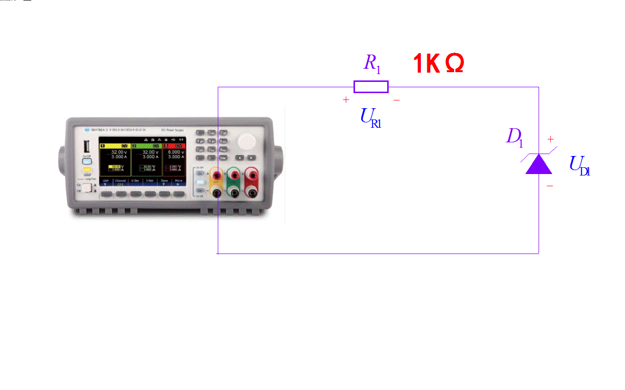 ▲ 图1.1.4  利用SmartTweezer测量稳压二极管的动态电阻