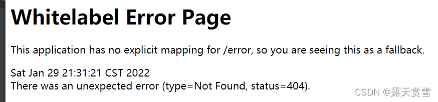 出现了404的问题