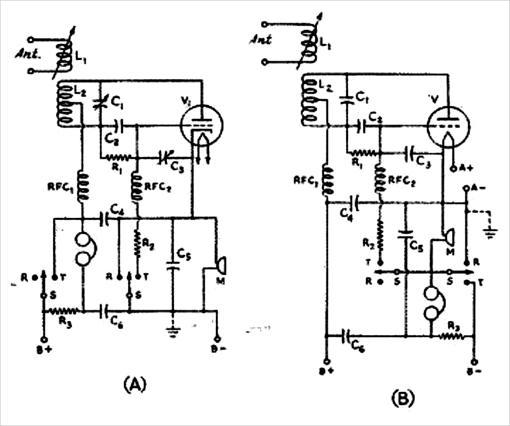无线电收发信机电路图揭开一段尘封往事