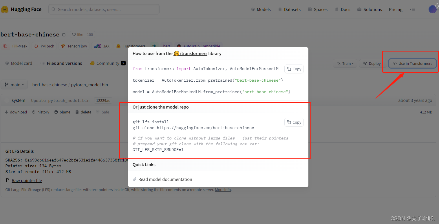 如何在Hugging Face 下载模型_huggingface模型下载-CSDN博客