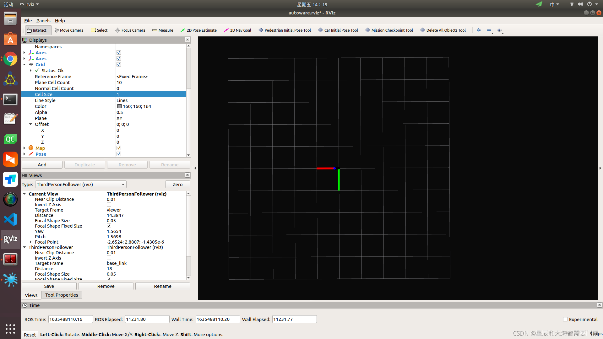 ros必备知识点5:ros之rviz的使用_ros c++ rviz 平面grid-CSDN博客