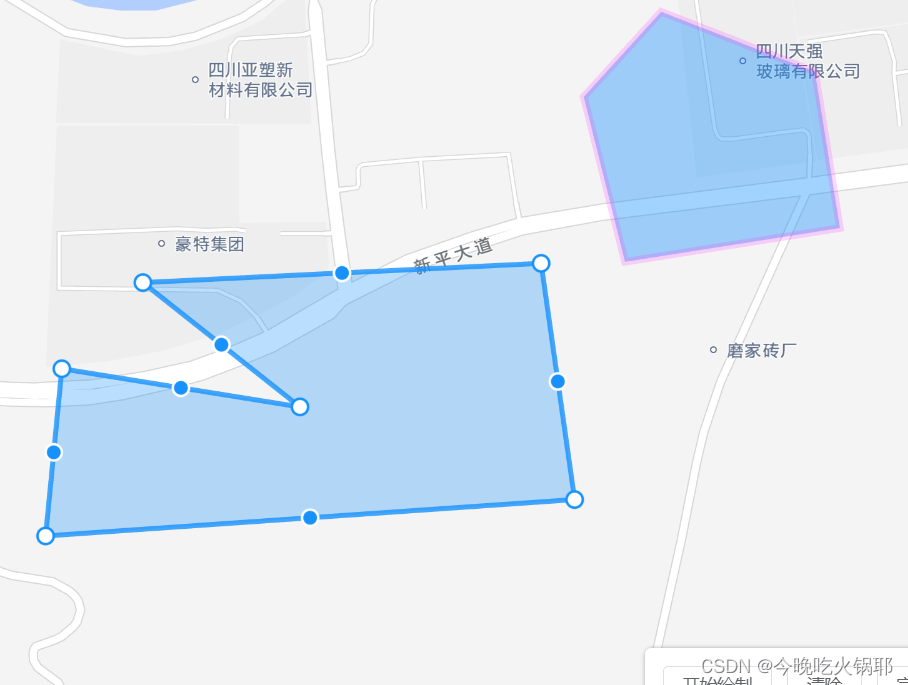 高德地图设置电子围栏