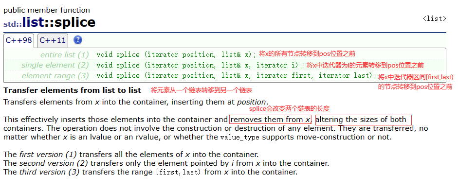 【C++】list