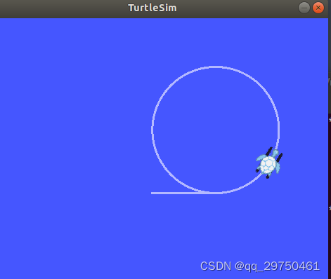 【ROS通信机制实战练习】通过话题发布实现turtlesim小乌龟圆周运动