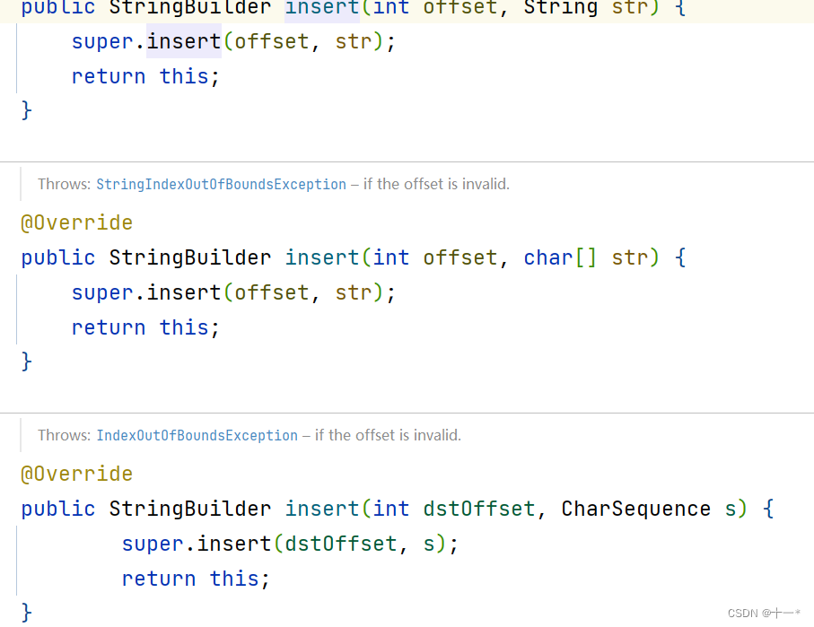 String、StringBuffer、StringBuilder的区别