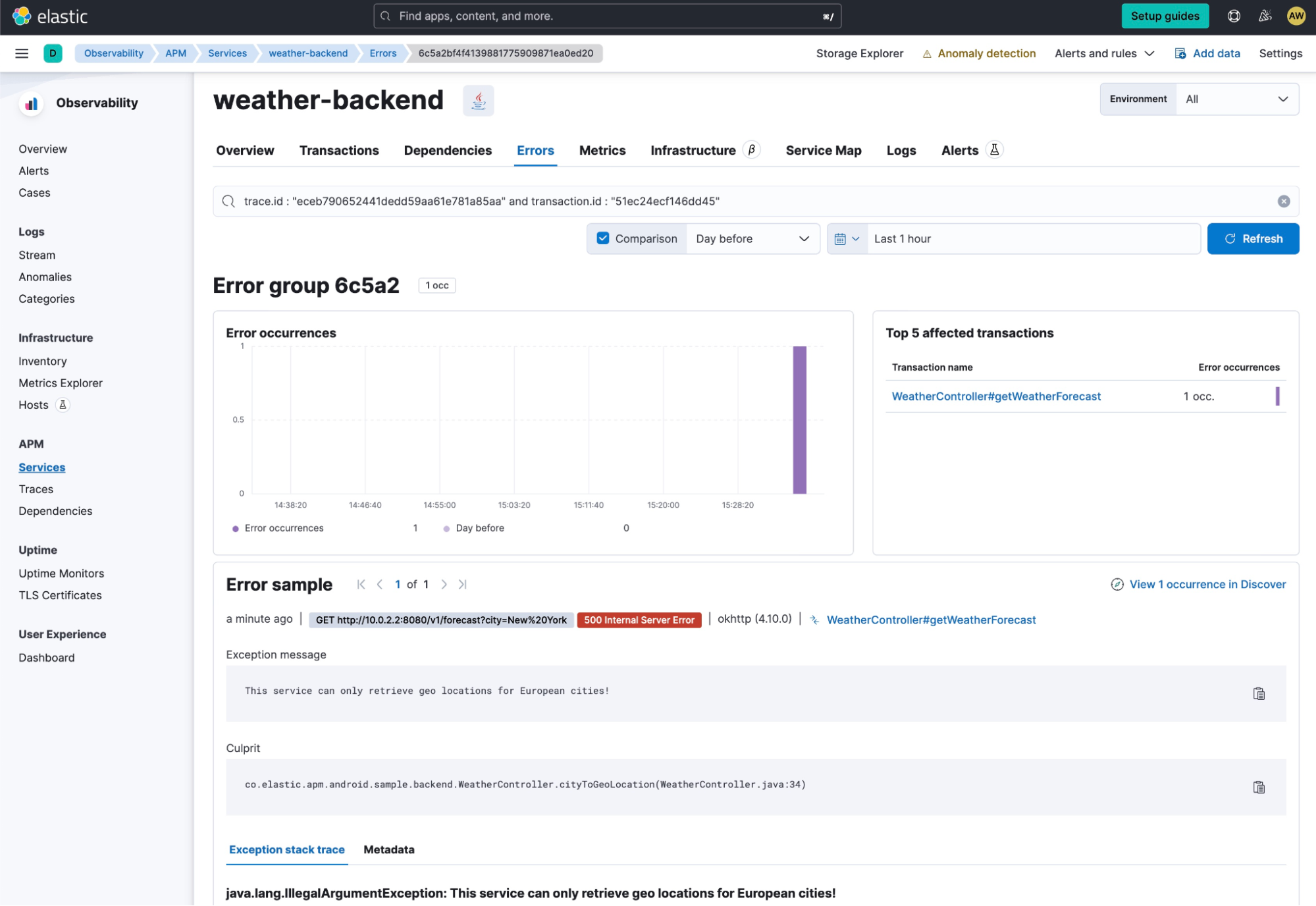 Elasticsearch：使用 Elastic APM 监控 Android 应用程序