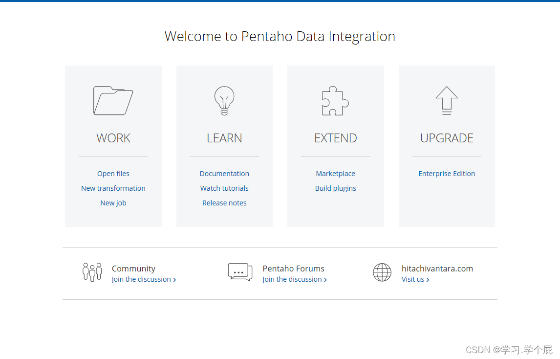 kettle Spoon.bat启动问题