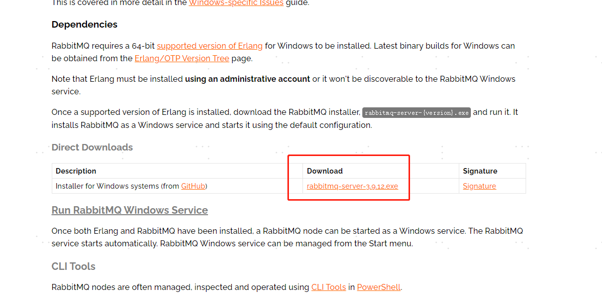 Detailed steps to install and start RabbitMQ on Win10 - Programmer Sought