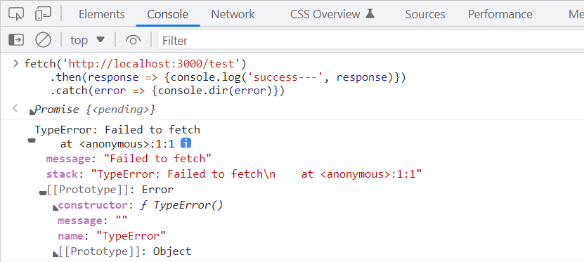 前端网络基础 - fetch