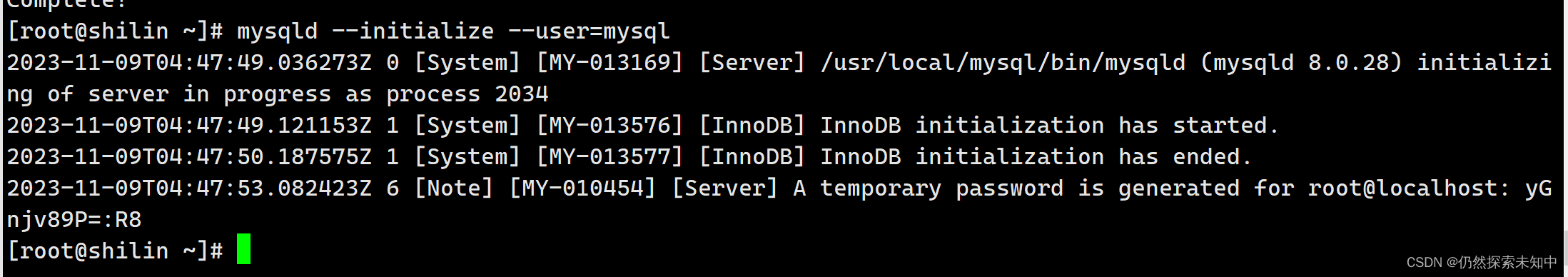 Linux安装MySQL8.0服务