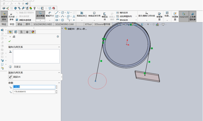 手把手教你通过solidworks制作钢丝绳下拉动画_sw绳子的配合-CSDN博客