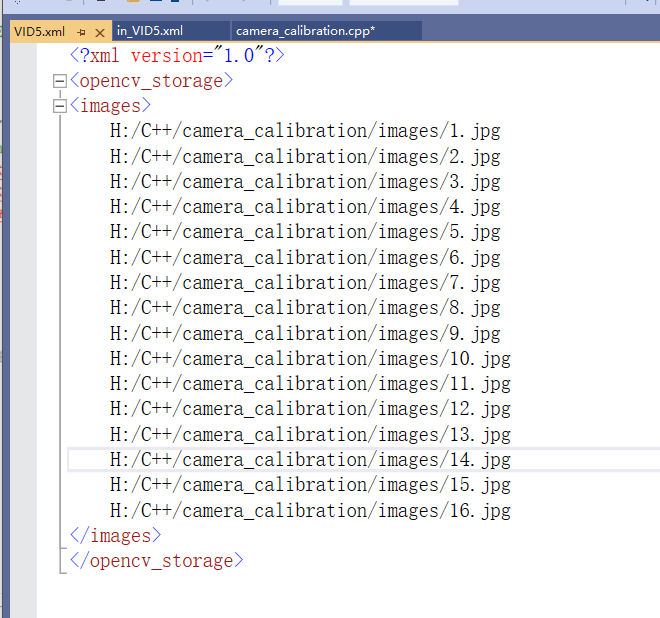 VS C++基于OpenCV进行相机标定和使用_vs标定电脑摄像头CSDN博客