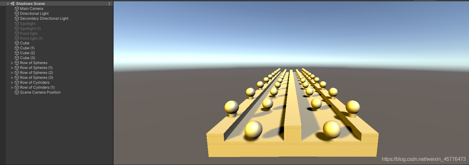 Unity中的shadows(一)_unity中聚光灯与方向光的阴影处理方式差别-CSDN博客