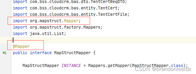 @Mapper导包