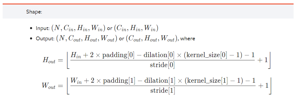 Pytorch中dilation（Conv2d）参数详解_conv2d参数解释-CSDN博客
