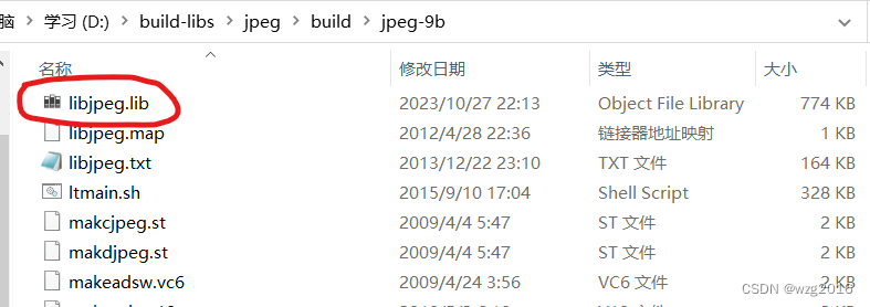 win10 + VS2017 编译libjpeg（jpeg-9b）