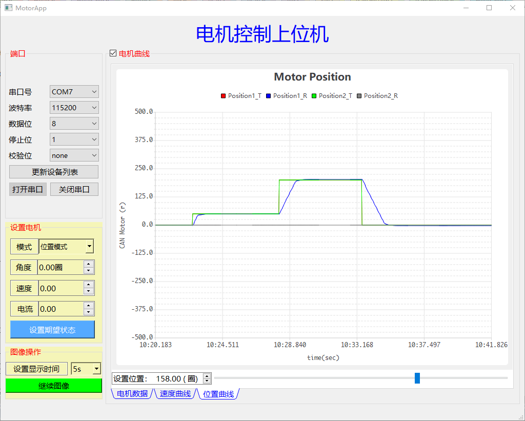 大疆M3508电机位置与速度PID控制及自编上位机调参