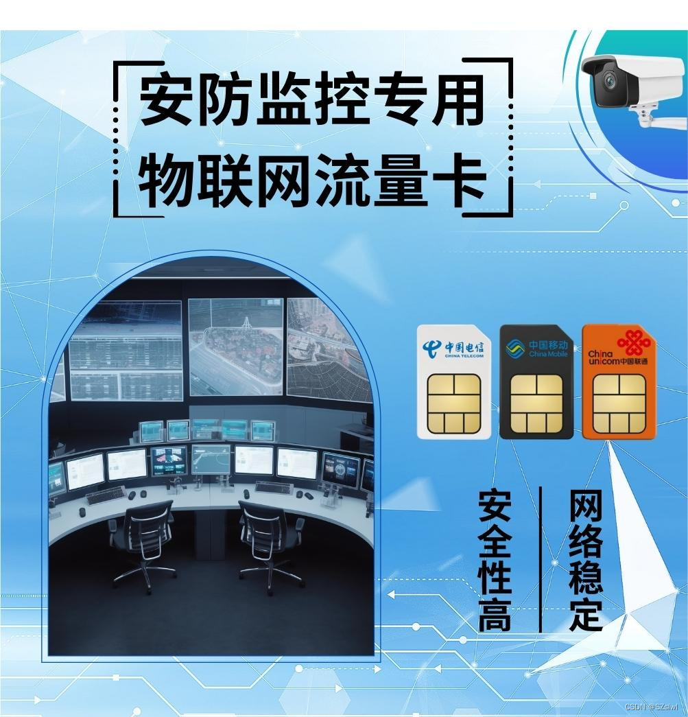 安防监控专用物联网流量卡-背后的核心优势_监控专用流量卡-CSDN博客