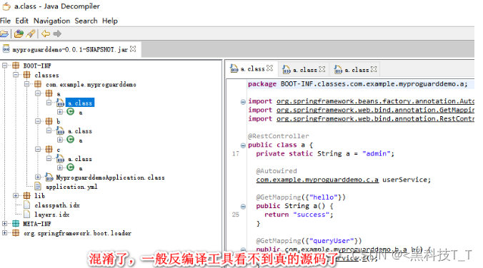 Spring Boot 项目代码混淆，实战来了，再也不用担心代码泄露了！！！！！！！！！！