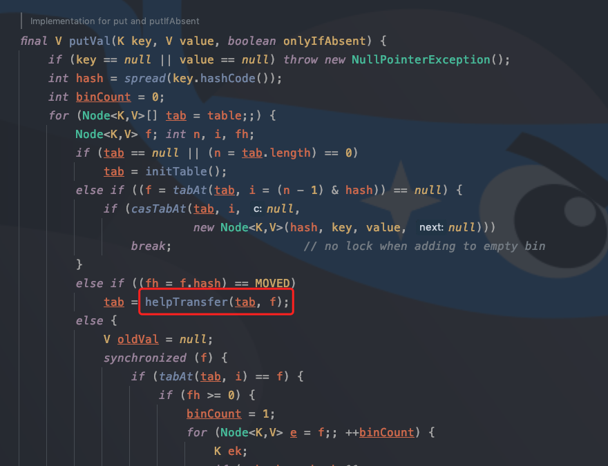 Java concurrent programming concurrenthashmap (1.7 segment lock and 1