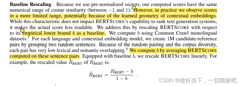 相似度系列-5：语义方法:BERTSCORE: EVALUATING TEXT GENERATION WITH BERT-CSDN博客