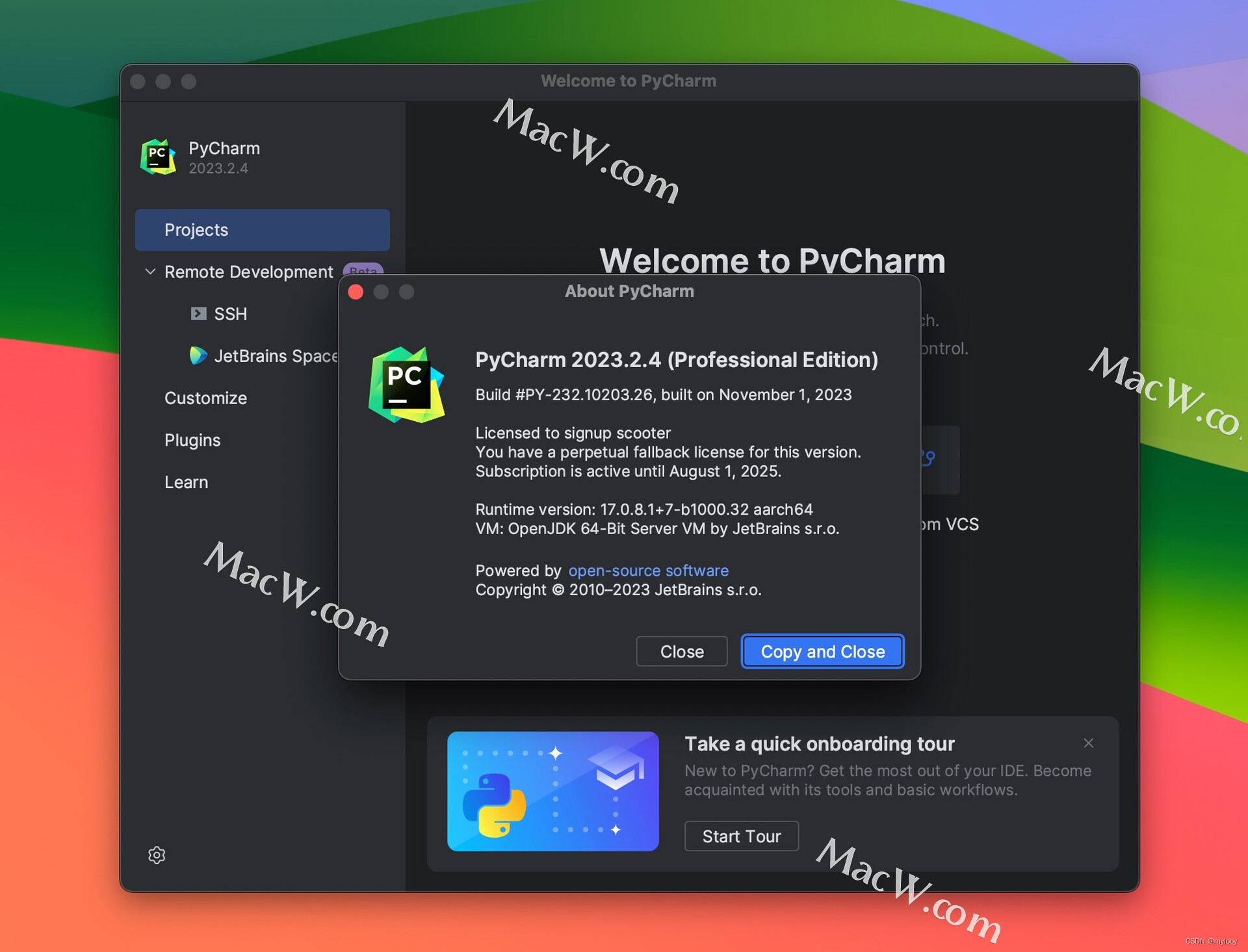 pycharm pro v2023.2.4（Python编辑开发)