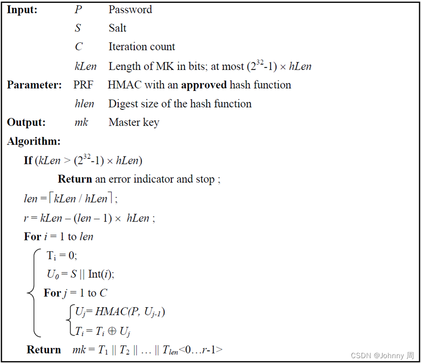 Password-Based Key Derivation Functions （PBKDF）-CSDN博客