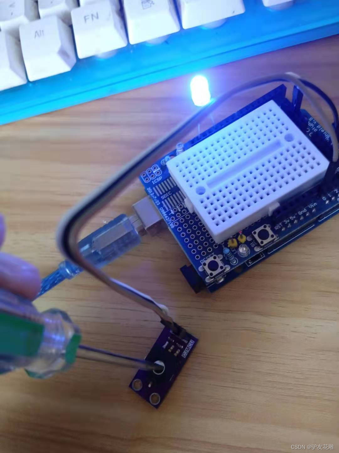 【雕爷学编程】Arduino动手做（150）---旋转角度传感器模块