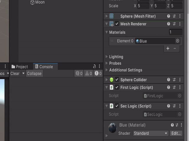 【Unity入门】生成第一个脚本