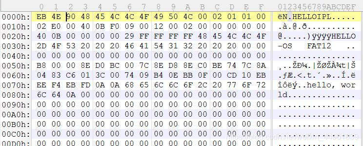 操作系统程序机器码