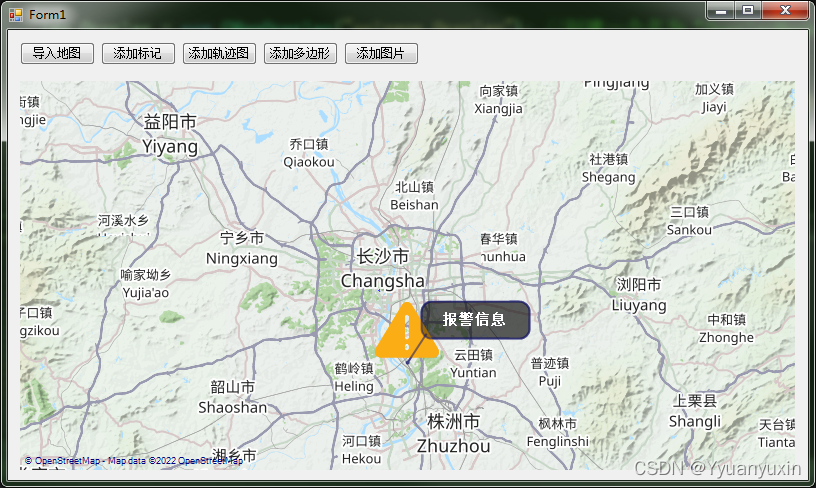 c#导入地图(一)--地图Gmap的使用