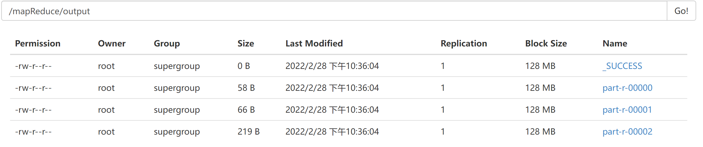 Hadoop之MapReduce的使用示例