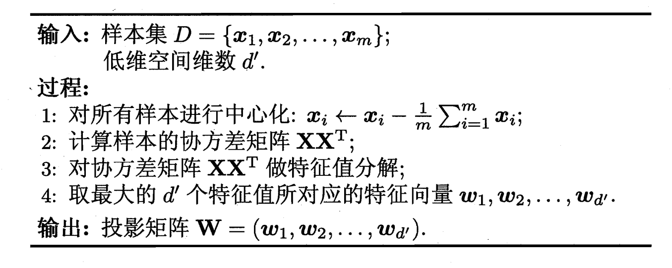 pca算法