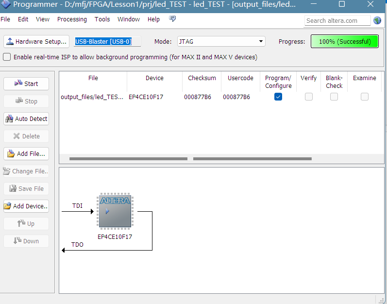 FPGA/Verilog HDL/AC620零基础入门学习——第一个项目按键控制LED