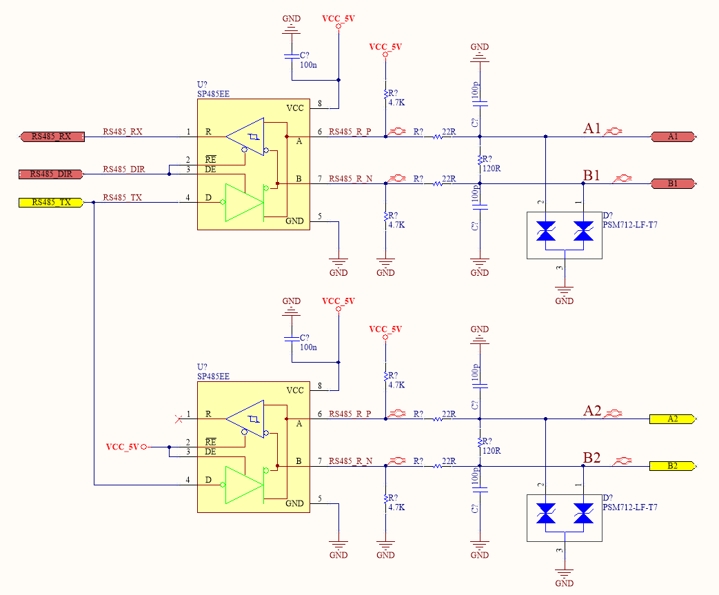 rs422芯片原理图图片