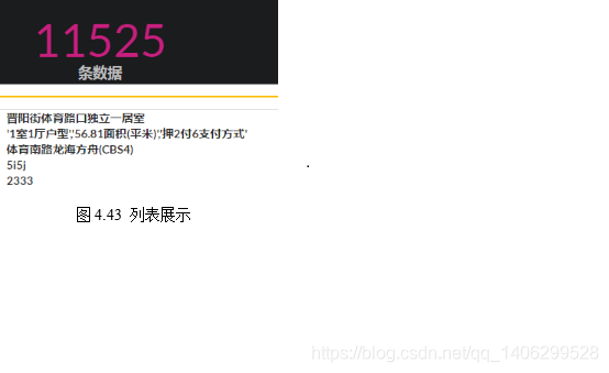 基于scrapy下的租房信息爬取与数据展示工具的设计与实现