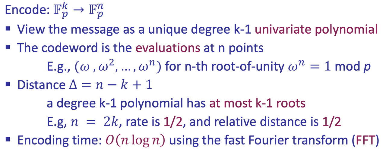 ZKP7.1 Polynomial Commitments Based on Error-correcting Codes (Background)