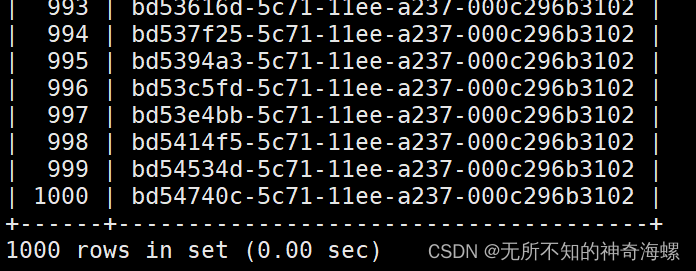 MySQL作业：索引、视图、存储、函数