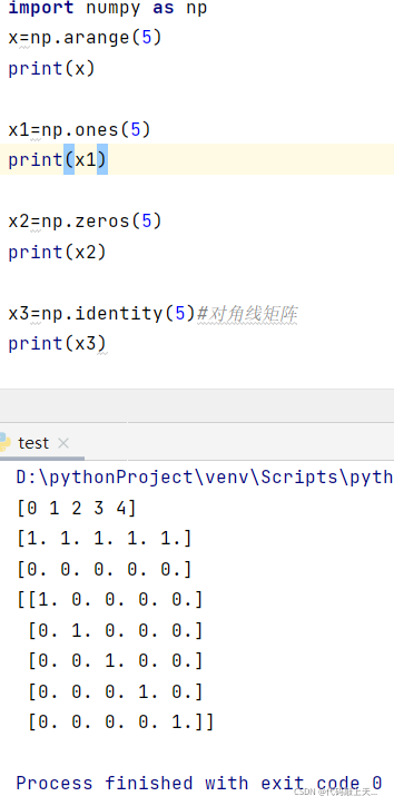 python中numpy、matplotlib的引入及测试_matplotlib库和numpu库的测试代码-CSDN博客