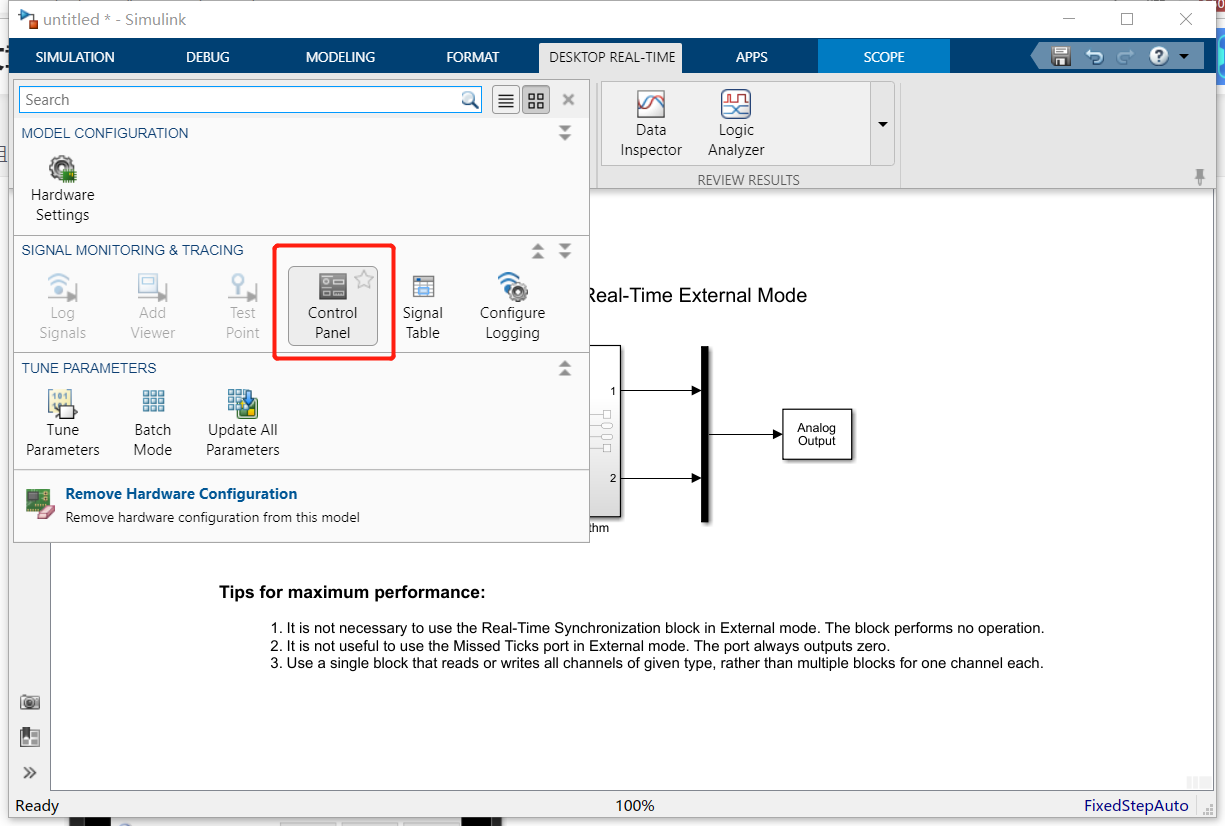 Simulink Desktop Real-Time2_desktop realtime-CSDN博客