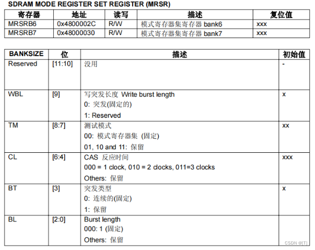 二、总线频率设置