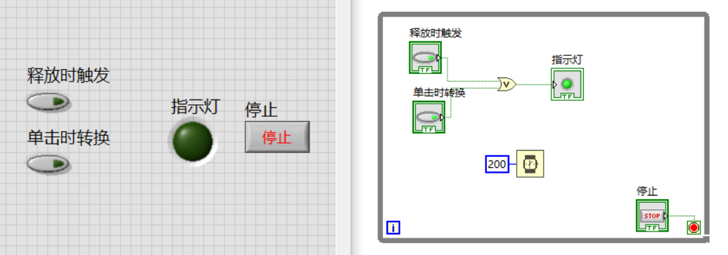 LabVIEW-数值控件和布尔控件