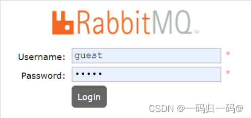 RabbitMQ安装说明
