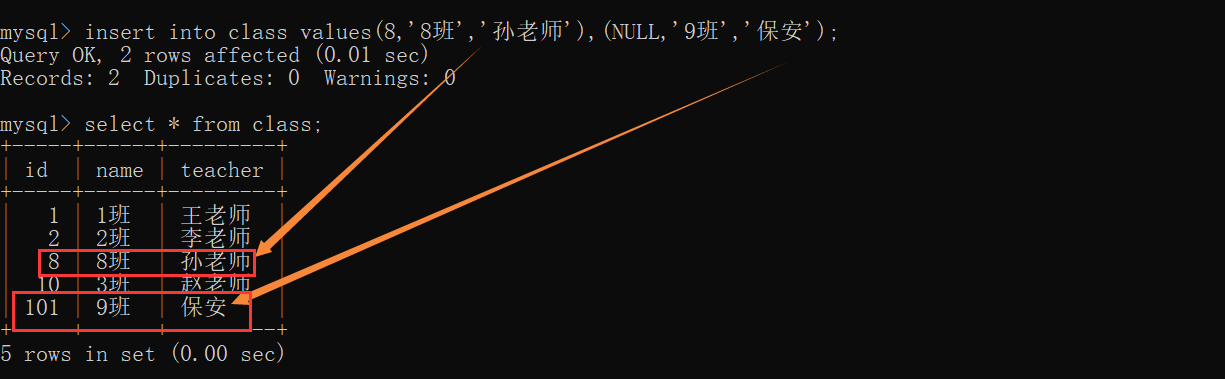 【MySQL】轻松学习 列的完整性约束3（自动增长和设置默认）